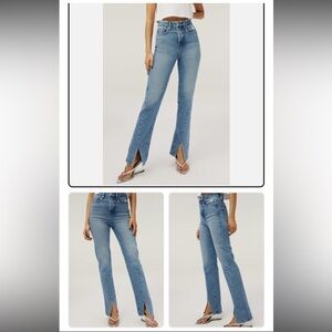 Good American Good Boy Straight Leg Jeans